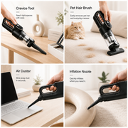 Luminoire AutoCare Vacuum & Air Duster