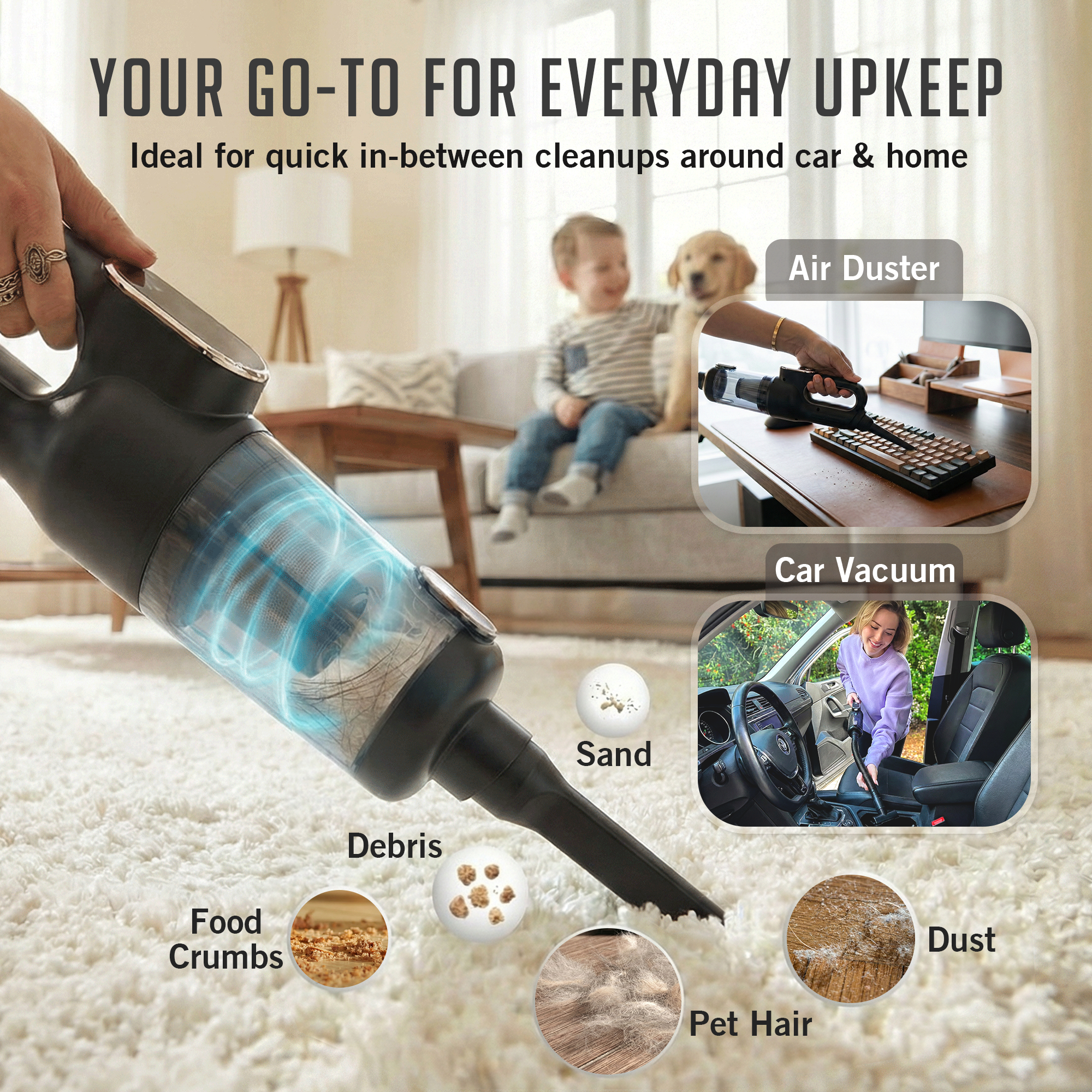 Luminoire washable HEPA filtration