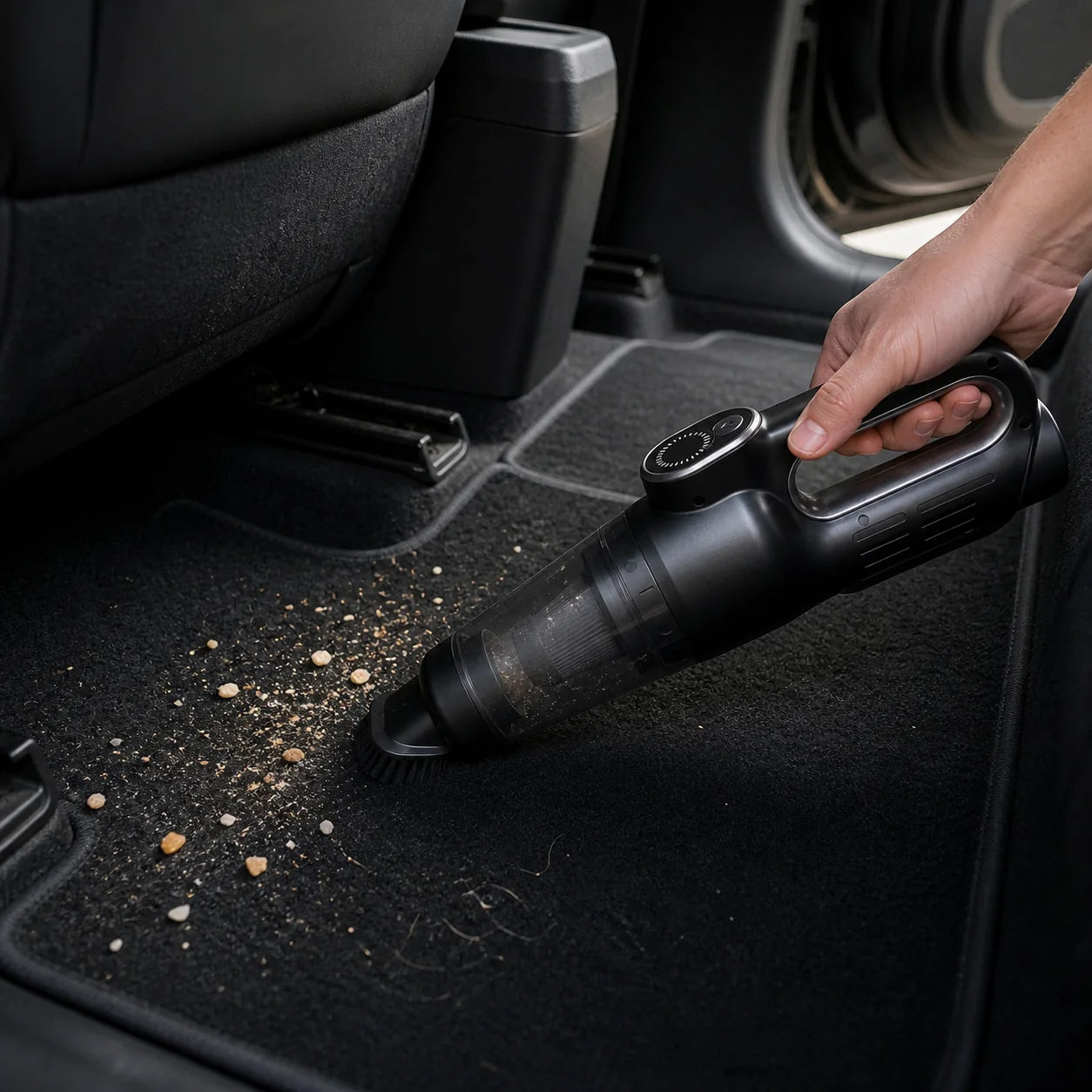 Luminoire vacuum tackling everyday mess